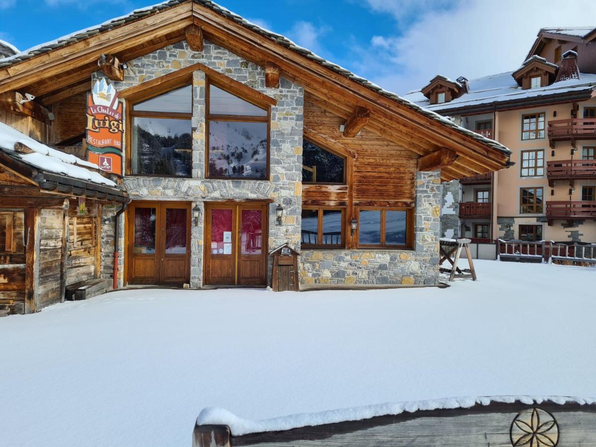 Arc 1950 Refuge du Montagnard: Ski-In/Ski-Out with Mont Blanc Views Les Arcs  Exterior photo