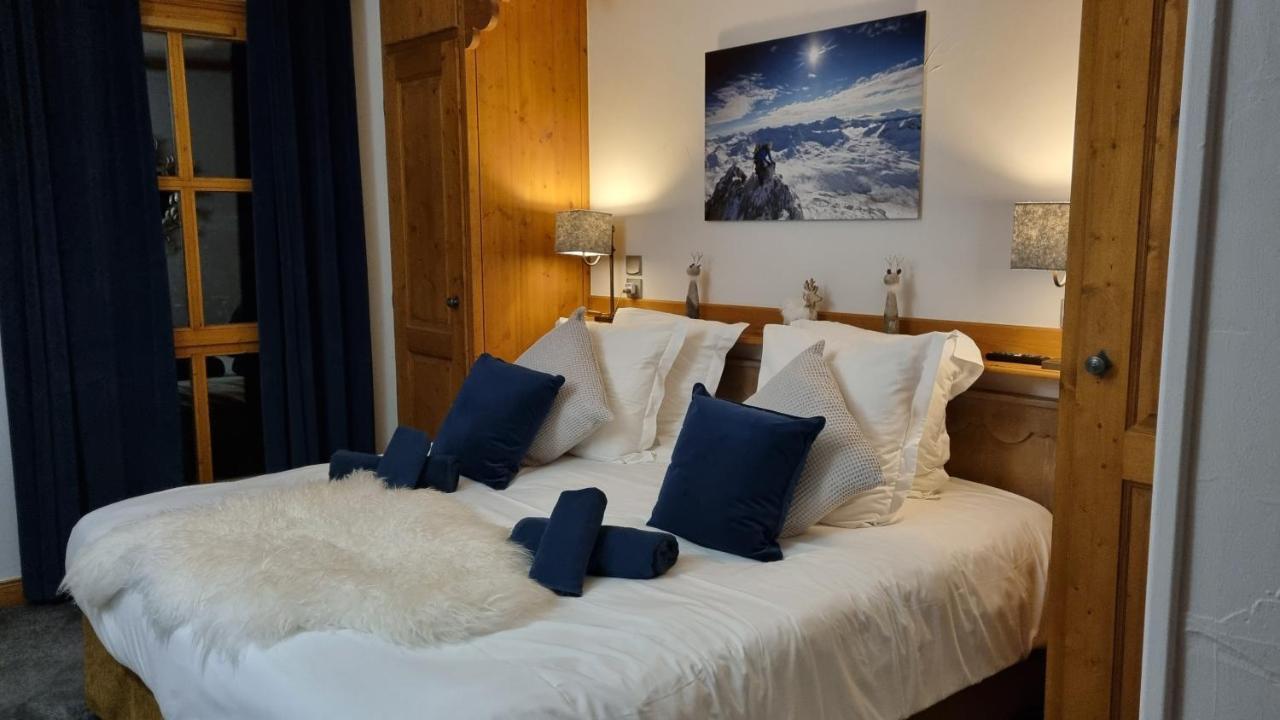 Arc 1950 Refuge du Montagnard: Ski-In/Ski-Out with Mont Blanc Views Les Arcs  Exterior photo