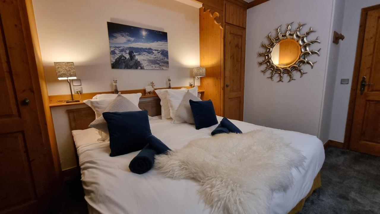 Arc 1950 Refuge du Montagnard: Ski-In/Ski-Out with Mont Blanc Views Les Arcs  Exterior photo