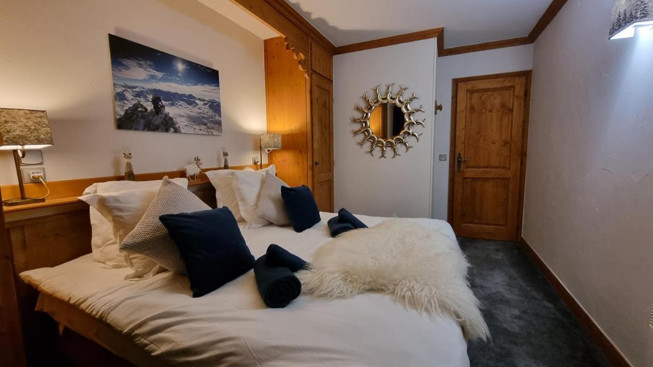 Arc 1950 Refuge du Montagnard: Ski-In/Ski-Out with Mont Blanc Views Les Arcs  Exterior photo