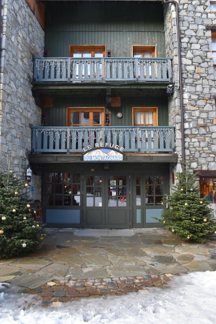 Arc 1950 Refuge du Montagnard: Ski-In/Ski-Out with Mont Blanc Views Les Arcs  Exterior photo